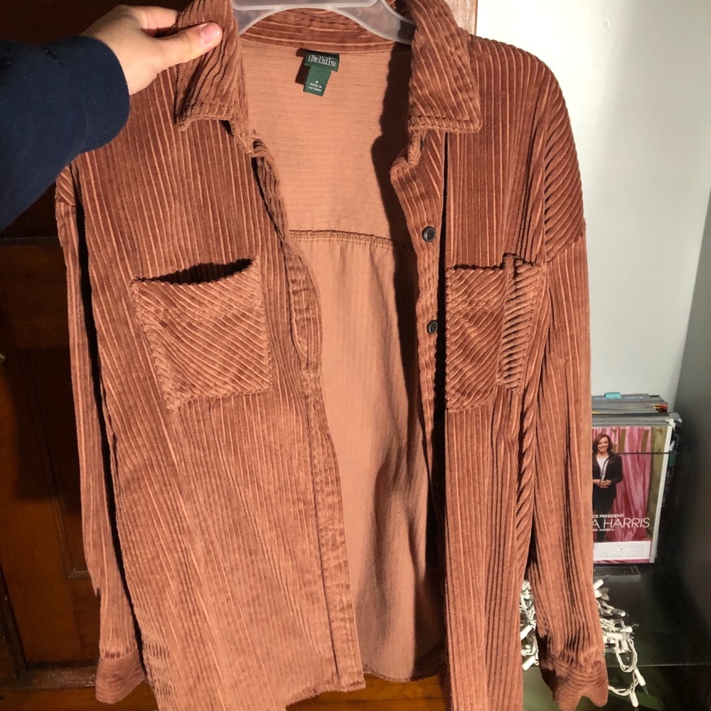 Corduroy top